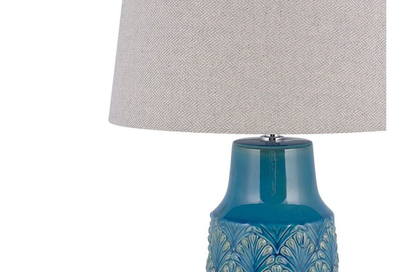 ARNOLZ Bordslampa Blå - Sängbordslampa - Sovrumslampa - Fönsterlampa på fot - Bordslampor & bordsbelysning