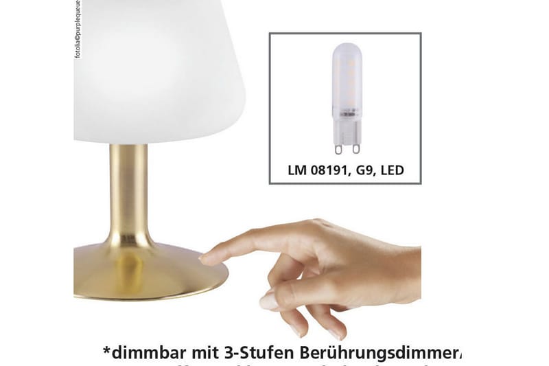 BELLA Bordslampa Vit/Svart - Bordslampor & bordsbelysning - Sängbordslampa - Fönsterlampa på fot - Sovrumslampa