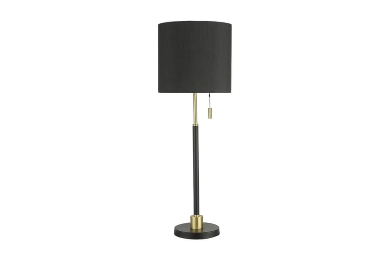 BERLIN Bordslampa 24 Rund Svart - Oriva - Bordslampor & bordsbelysning - Sängbordslampa - Fönsterlampa på fot - Sovrumslampa