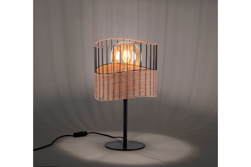 CHAPARRAL Bordslampa Svart - Sängbordslampa - Sovrumslampa - Fönsterlampa på fot - Bordslampor & bordsbelysning