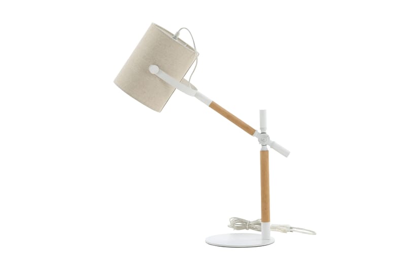 DENNISA Bordslampa Linne/Natur/Beige - Sängbordslampa - Sovrumslampa - Fönsterlampa på fot - Bordslampor & bordsbelysning