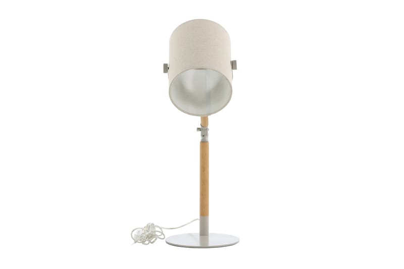 DENNISA Bordslampa Linne/Natur/Beige/Vit - Sängbordslampa - Sovrumslampa - Fönsterlampa på fot - Bordslampor & bordsbelysning