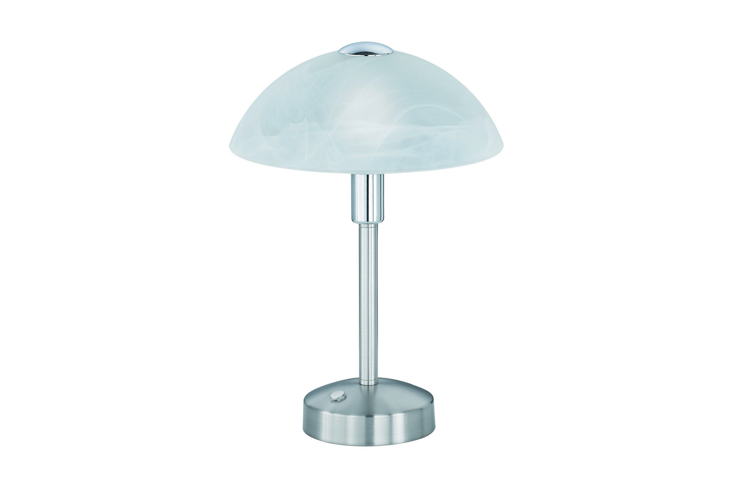 DONNE Bordslampa LED Vit - Borstad stål/Vit