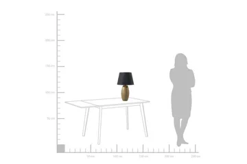 Ebro Bordslampa 33 cm - Guld - Belysning - Inomhusbelysning & lampor - Bordslampor & bordsbelysning