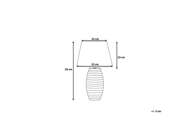 EBRO Bordslampa 33 cm - Sovrumslampa - Bordslampor & bordsbelysning