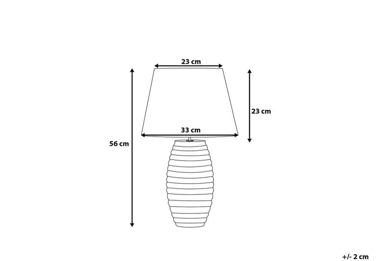 EBRO Bordslampa 33 cm - Sovrumslampa - Bordslampor & bordsbelysning