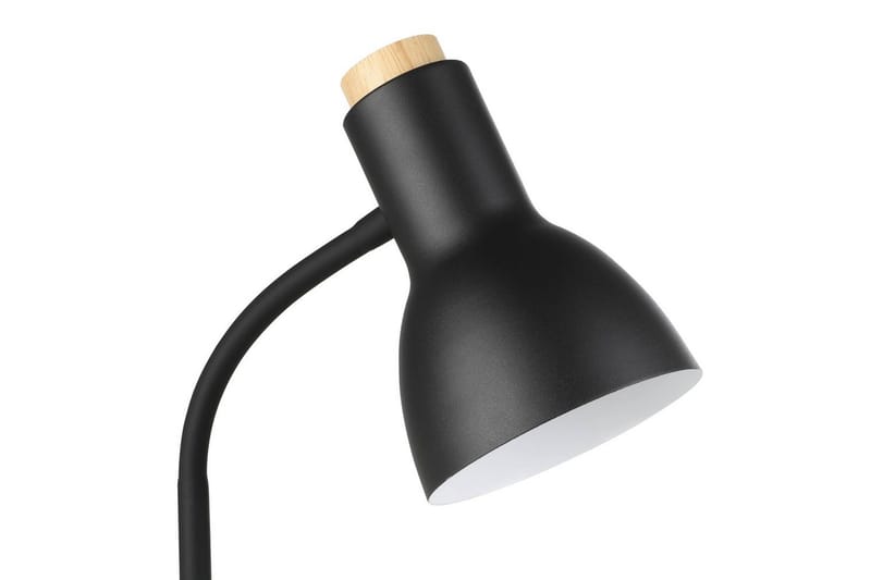 Bordslampa Eglo Veradal-Qi med Touch - Svart/Brun - Belysning - Inomhusbelysning & lampor - Skrivbordslampa