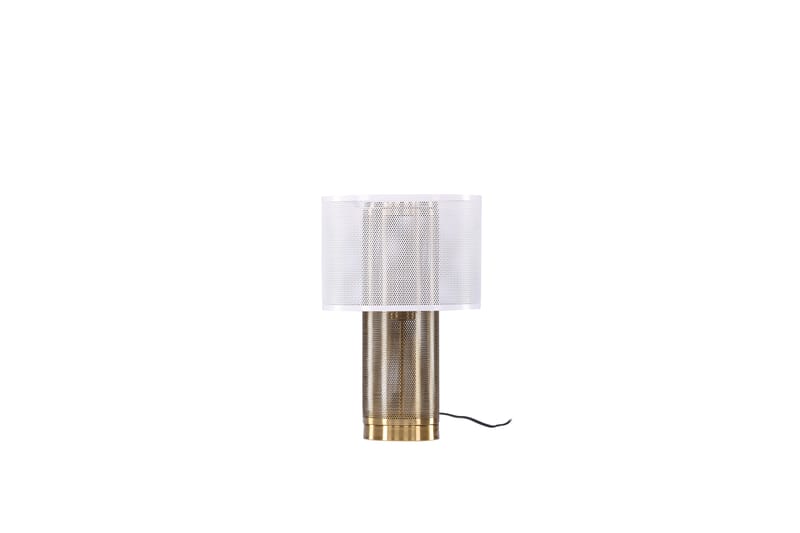 Fharman Bordslampa 39 cm Vit - Sängbordslampa - Sovrumslampa - Fönsterlampa på fot - Bordslampor & bordsbelysning