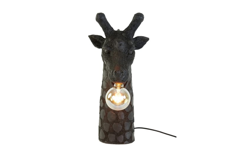GIRAFFE Bordslampa 33x25 cm Svart - Light & Living - Sängbordslampa - Sovrumslampa - Fönsterlampa på fot - Bordslampor & bordsbelysning