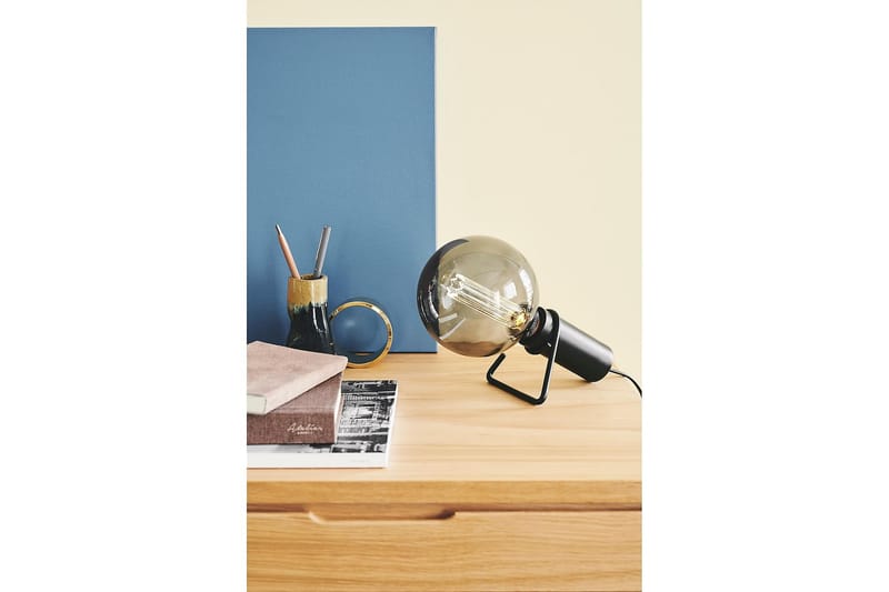 HOOK bord-| Vägglampa E27,  sort - Sängbordslampa - Sovrumslampa - Fönsterlampa på fot - Bordslampor & bordsbelysning