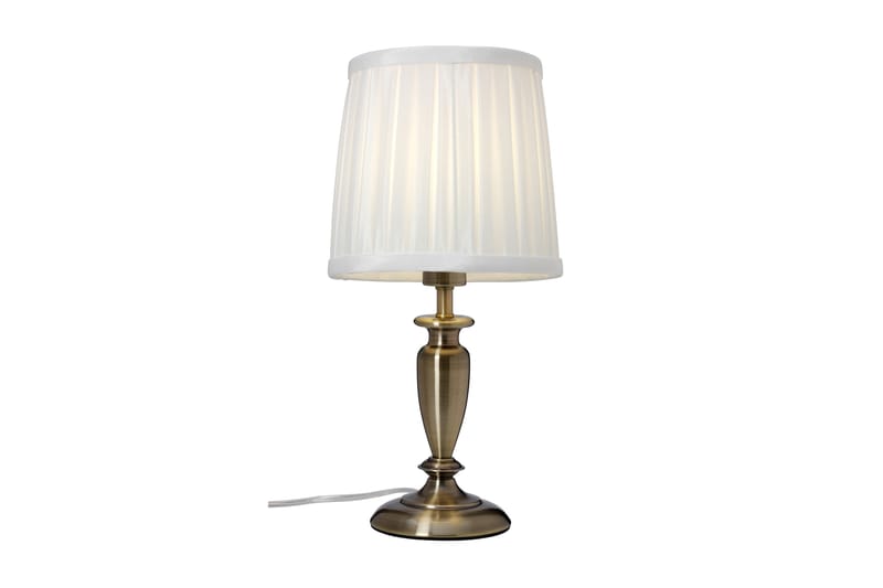 INES Bordslampa Antik/Vit - Bordslampor & bordsbelysning - Sovrumslampa