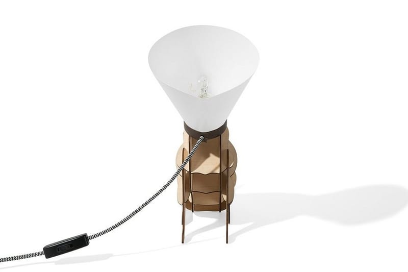 ISNA Bordslampa 24 cm - Sängbordslampa - Sovrumslampa - Fönsterlampa på fot - Bordslampor & bordsbelysning