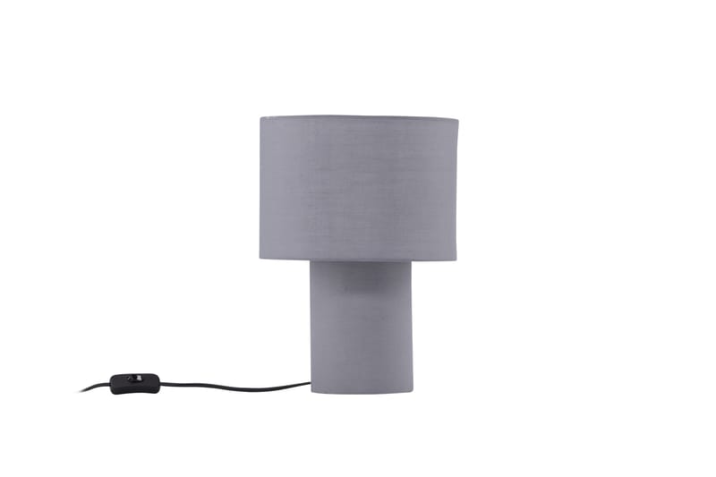 Jenkins Bordslampa 33 cm Mörkgrå - Sängbordslampa - Sovrumslampa - Fönsterlampa på fot - Bordslampor & bordsbelysning
