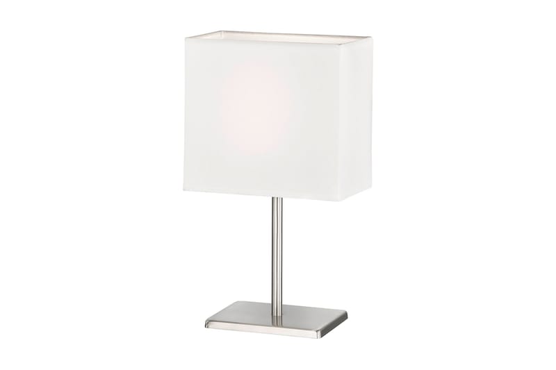 KARLOVY Bordslampa Vit - Sängbordslampa - Sovrumslampa - Fönsterlampa på fot - Bordslampor & bordsbelysning