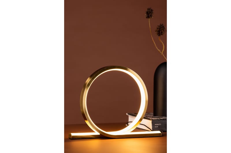 Lakra Bordslampa 23,5 cm Gul - Sängbordslampa - Sovrumslampa - Fönsterlampa på fot - Bordslampor & bordsbelysning