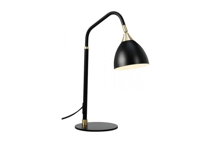 LÄZA Bordslampa 16 Svart/Borstad Mässing - Cottex - Bordslampor & bordsbelysning - Sängbordslampa - Fönsterlampa på fot - Sovrumslampa