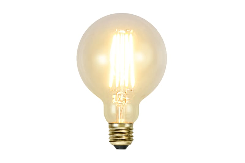 LED-lampa E27 G95 Soft Glow - Star Trading - Bordslampor & bordsbelysning - Sängbordslampa - Fönsterlampa på fot - Sovrumslampa