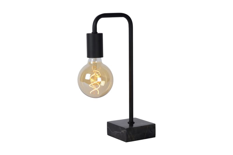 LORIN Bordslampa Svart - Lucide - Bordslampor & bordsbelysning - Sängbordslampa - Fönsterlampa på fot - Sovrumslampa