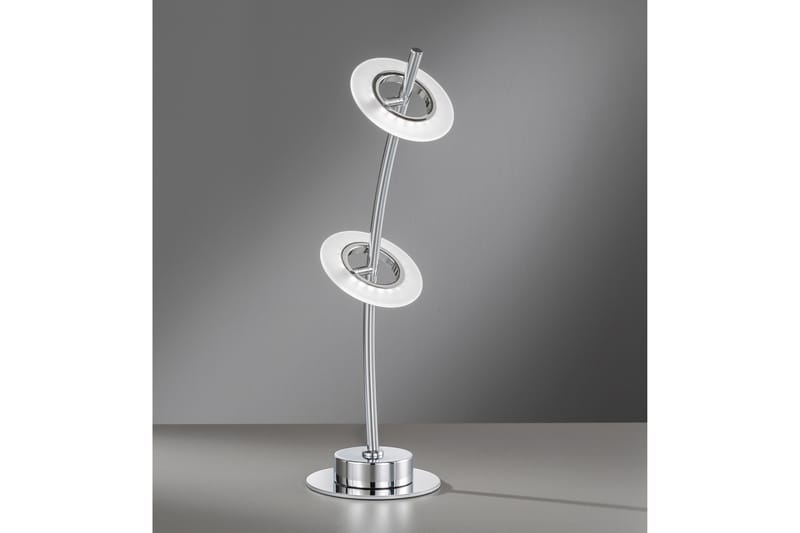 MAXY Bordslampa Krom - Sängbordslampa - Sovrumslampa - Fönsterlampa på fot - Bordslampor & bordsbelysning