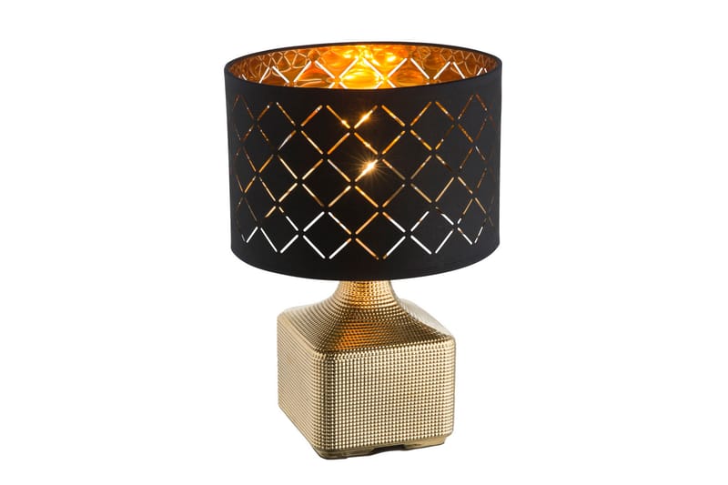 MIRAUEA Bordslampa Guld/Svart - Globo Lighting - Bordslampor & bordsbelysning - Sängbordslampa - Fönsterlampa på fot - Sovrumslampa