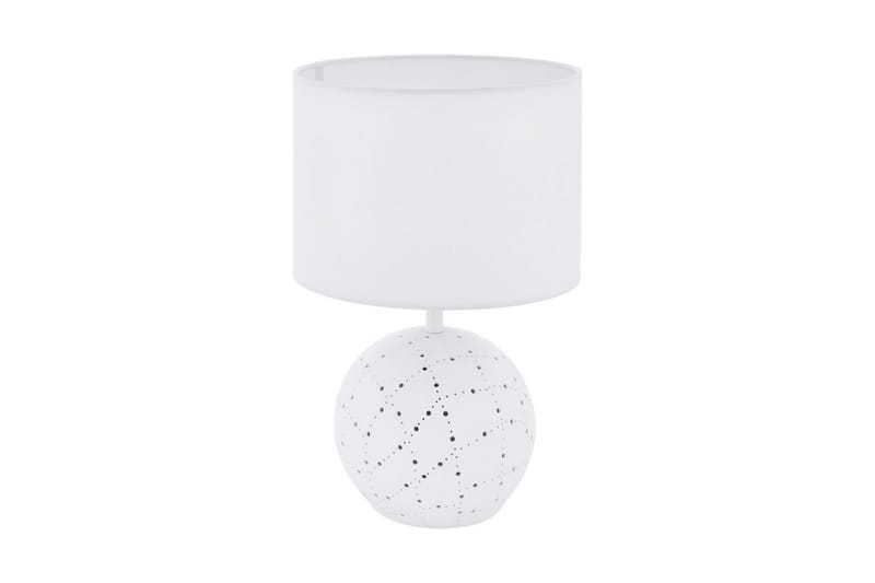 MONTALBANO Bordslampa Rund 23 Vit - Eglo - Sängbordslampa - Sovrumslampa - Bordslampor & bordsbelysning - Fönsterlampa på fot