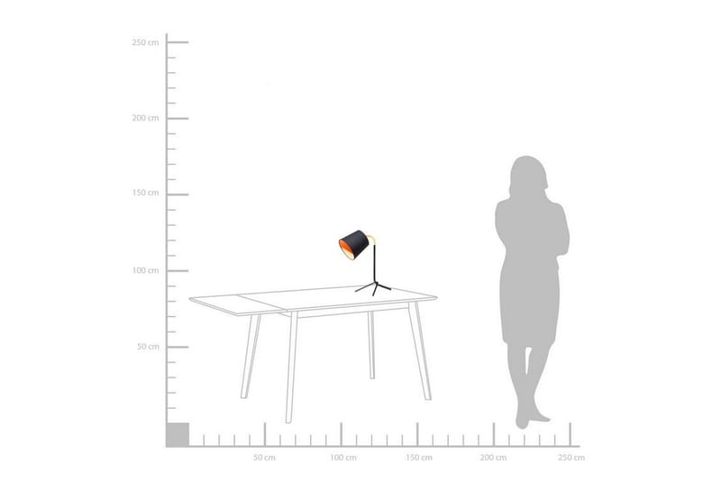 Mooki Bordslampa 28 cm - Svart - Belysning - Inomhusbelysning & lampor - Bordslampor & bordsbelysning