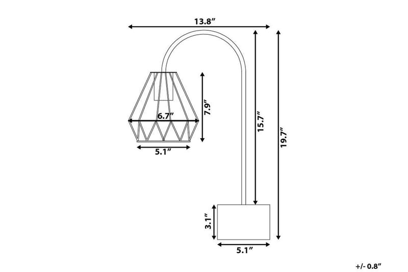 Mooni Bordslampa 35 cm - Koppar - Belysning - Inomhusbelysning & lampor - Bordslampor & bordsbelysning