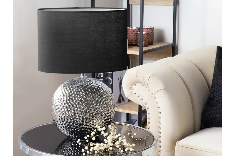 Nasva Bordslampa 35 cm - Silver - Belysning - Inomhusbelysning & lampor - Bordslampor & bordsbelysning