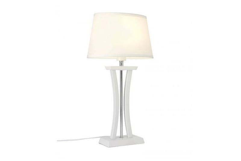 NEW CHELSEA Bordslampa 25 Oval Vit - Cottex - Bordslampor & bordsbelysning - Fönsterlampa på fot - Sängbordslampa - Sovrumslampa