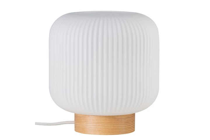Nordlux Milford Bordslampa Ask/Opalvit - Bordslampor & bordsbelysning - Sängbordslampa - Fönsterlampa på fot - Sovrumslampa