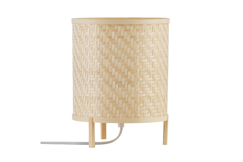 Nordlux Trinidad Bordslampa Bambu - Bordslampor & bordsbelysning - Sängbordslampa - Fönsterlampa på fot - Sovrumslampa