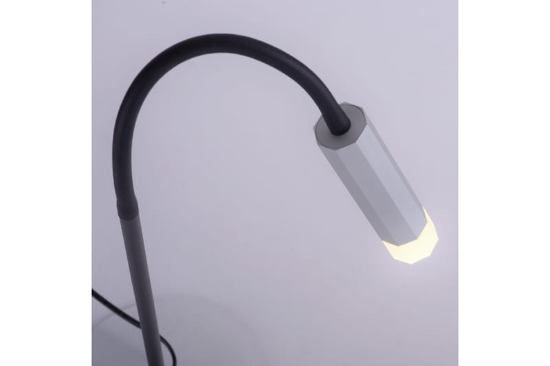 PESPIRE Bordslampa Grå - Sängbordslampa - Sovrumslampa - Fönsterlampa på fot - Bordslampor & bordsbelysning