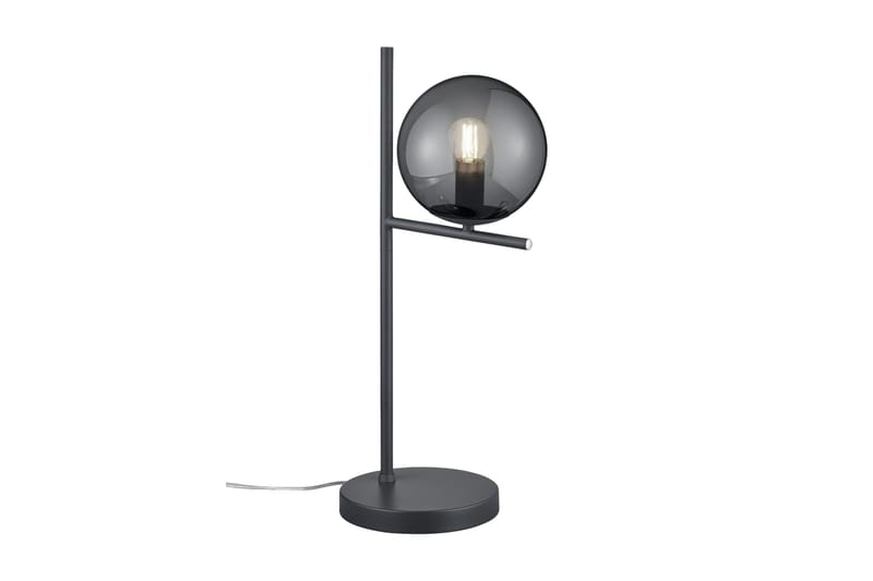PURE Bordslampa Antracit - Trio Lighting - Sängbordslampa - Sovrumslampa - Fönsterlampa på fot - Bordslampor & bordsbelysning