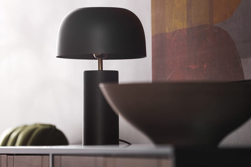 RISLYCKE Bordslampa Svart -   - Bordslampor & bordsbelysning - Sängbordslampa - Fönsterlampa på fot - Sovrumslampa