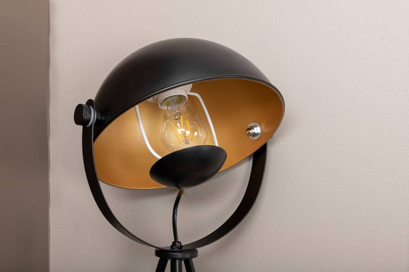 SEARCH Bordslampa Svart/Mässing - Sängbordslampa - Sovrumslampa - Fönsterlampa på fot - Bordslampor & bordsbelysning