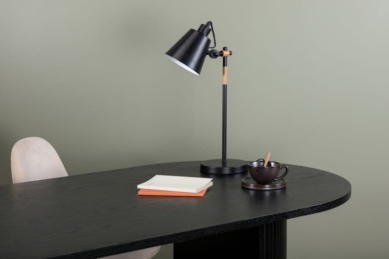 SKOTTIE Bordslampa Svart - Sängbordslampa - Sovrumslampa - Fönsterlampa på fot - Bordslampor & bordsbelysning