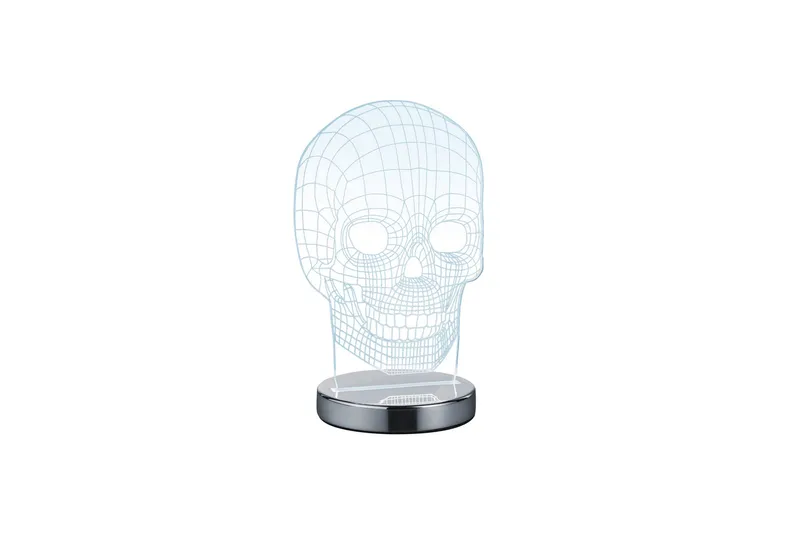 Skull LED Bordslampa krom - Krom - Belysning - Inomhusbelysning & lampor - Bordslampor & bordsbelysning