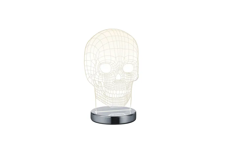 Skull LED Bordslampa krom - Krom - Belysning - Inomhusbelysning & lampor - Bordslampor & bordsbelysning