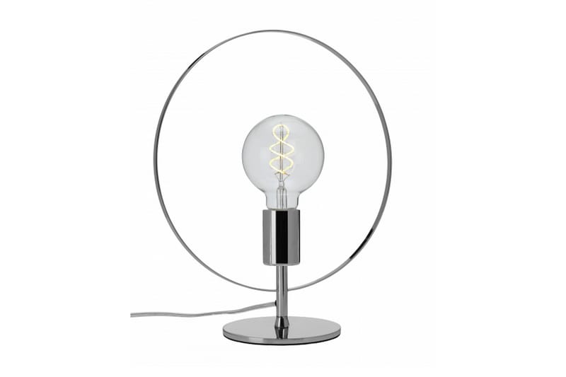SPARTAN RINGO Bordslampa 30 Rund Krom/Blank - Cottex - Sängbordslampa - Sovrumslampa - Fönsterlampa på fot - Bordslampor & bordsbelysning