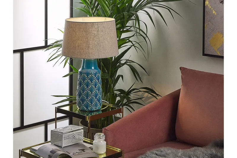 Thaya Bordslampa - Blå - Belysning - Inomhusbelysning & lampor - Bordslampor & bordsbelysning