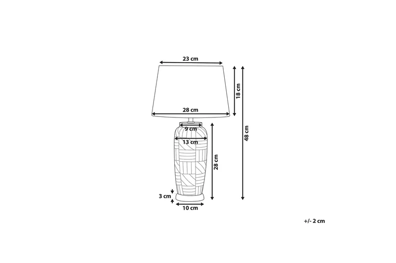 Traisen Bordslampa - Beige - Belysning - Inomhusbelysning & lampor - Bordslampor & bordsbelysning