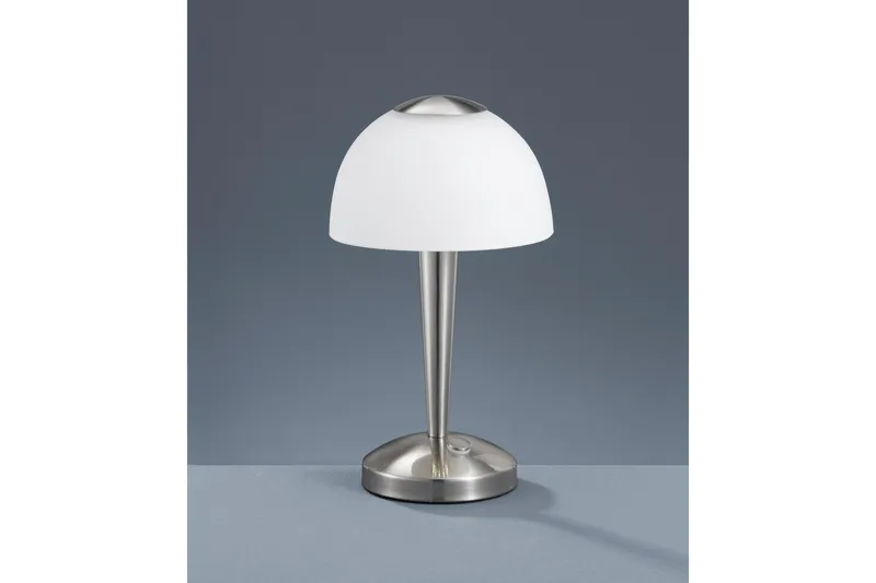 Ventura LED Bordslampa borstad stål, Vit