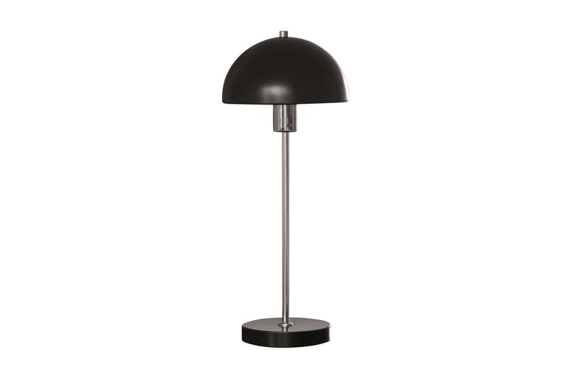 VIENDA Bordslampa 20 Rund Svart - Herstal - Sängbordslampa - Sovrumslampa - Fönsterlampa på fot - Bordslampor & bordsbelysning