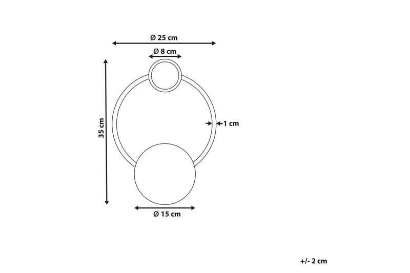 Brac LED Vägglampa - Guld - Belysning - Inomhusbelysning & lampor - Vägglampor & väggbelysning