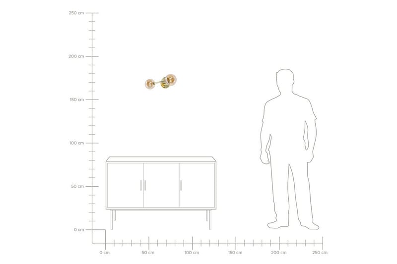 Capramis Vägglampa G9 - Guld - Belysning - Inomhusbelysning & lampor - Vägglampor & väggbelysning