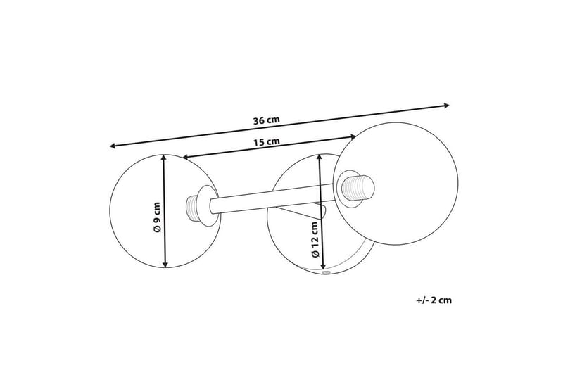 Capramis Vägglampa G9 - Guld - Belysning - Inomhusbelysning & lampor - Vägglampor & väggbelysning
