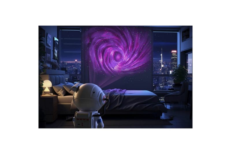 Barnlampa Mobility On Board Stellar Light Space Astronaut - Vit - Belysning - Inomhusbelysning & lampor - Dekorationsbelysning - Dekorationsbelysning djur & figurer