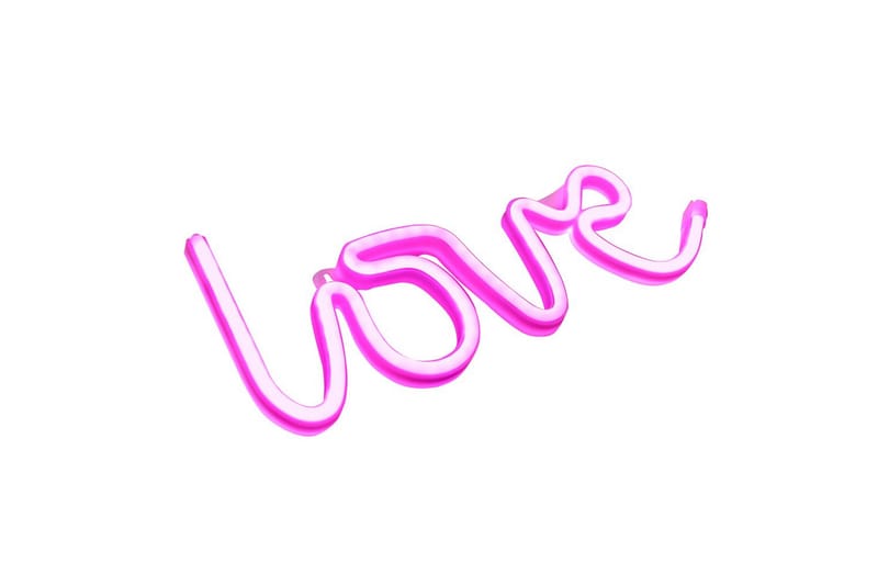 Neon-Kärlek Just Light Dekorationslampa - Pink - Belysning - Inomhusbelysning & lampor - Dekorationsbelysning - Ljusnät