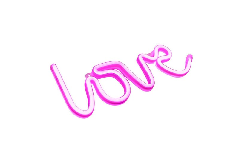 Neon-Kärlek Just Light Dekorationslampa - Pink - Belysning - Inomhusbelysning & lampor - Dekorationsbelysning - Ljusnät