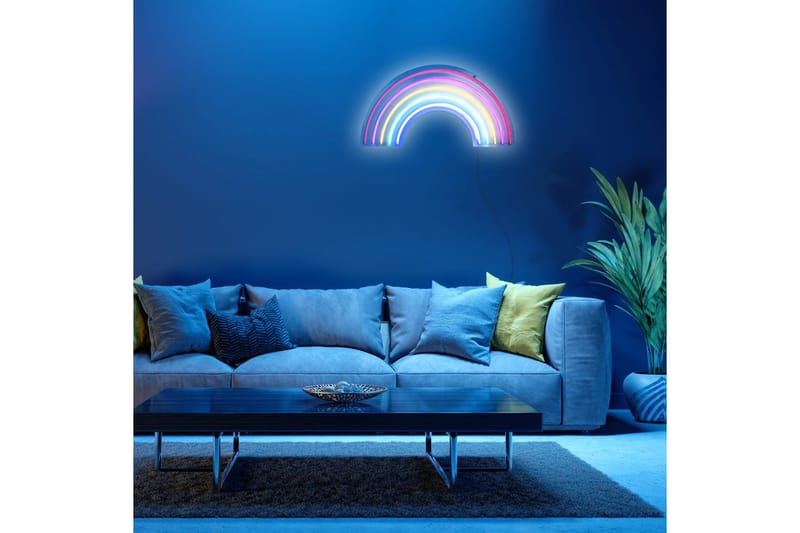 Neon-Regnbåge Just Light Dekorationslampa - Multicolored - Belysning - Inomhusbelysning & lampor - Dekorationsbelysning - Ljusnät